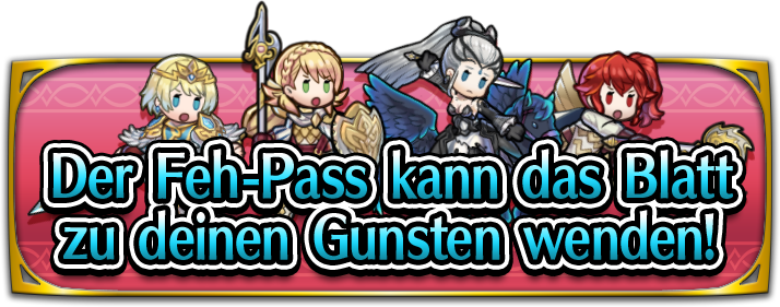 Der Feh-Pass kann das Blatt zu deinen Gunsten wenden!